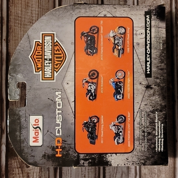 🆕️ Maistos Harley Davidson Model Series 36 1:18 H-D Custom 2015 HD St 75 *Firm* - Picture 2 of 4